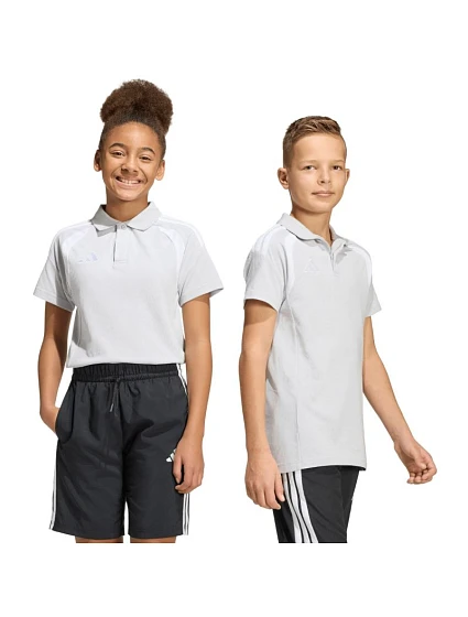 Dětské tričko adidas Tiro 26 League Polo šedé KF3405 Dětské tričko adidas Tiro 26 League Polo šedé KF3405