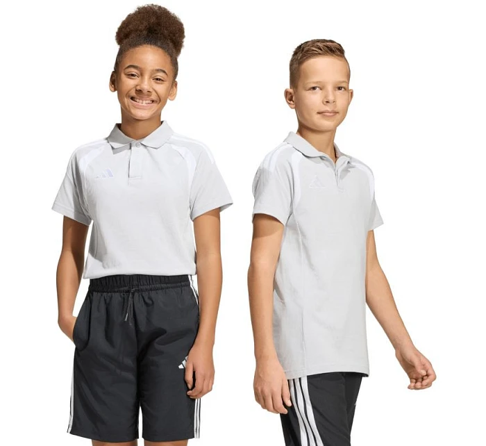 Dětské tričko adidas Tiro 26 League Polo šedé KF3405 Dětské tričko adidas Tiro 26 League Polo šedé KF3405