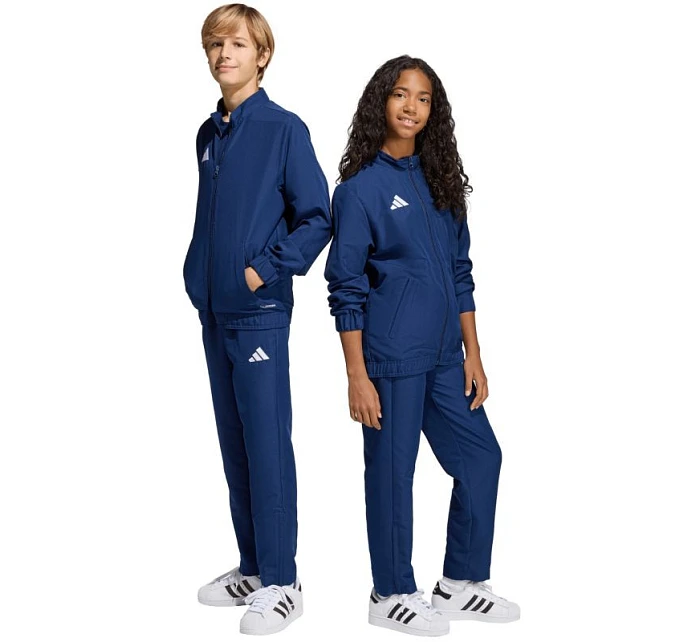 Dětské kalhoty adidas Entrada 26 Presentation navy blue JZ9128 Dětské kalhoty adidas Entrada 26 Presentation navy blue JZ9128