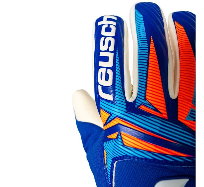 Reusch Attrakt Gold X NC brankářské rukavice modré 5670955 4126 Reusch Attrakt Gold X NC brankářské rukavice modré 5670955 4126