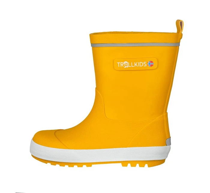 Trollkids Kids Lysefjord Rubber Boots golden yellow (471-703) chlapecké/dívčí gumáky Trollkids Kids Lysefjord Rubber Boots golden yellow (471-703) chlapecké/dívčí gumáky