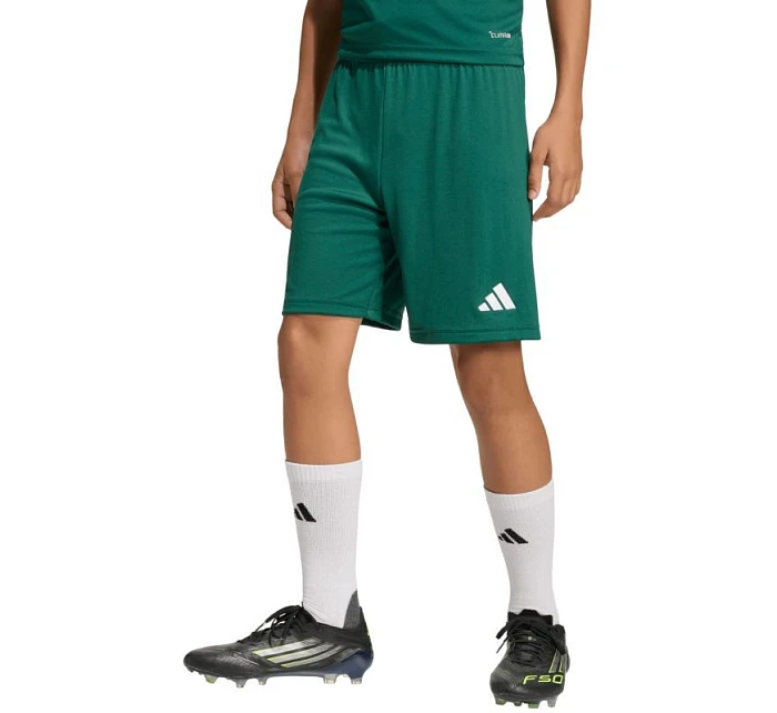 Dětské šortky adidas Entrada 26 zelené KE9831 Dětské šortky adidas Entrada 26 zelené KE9831