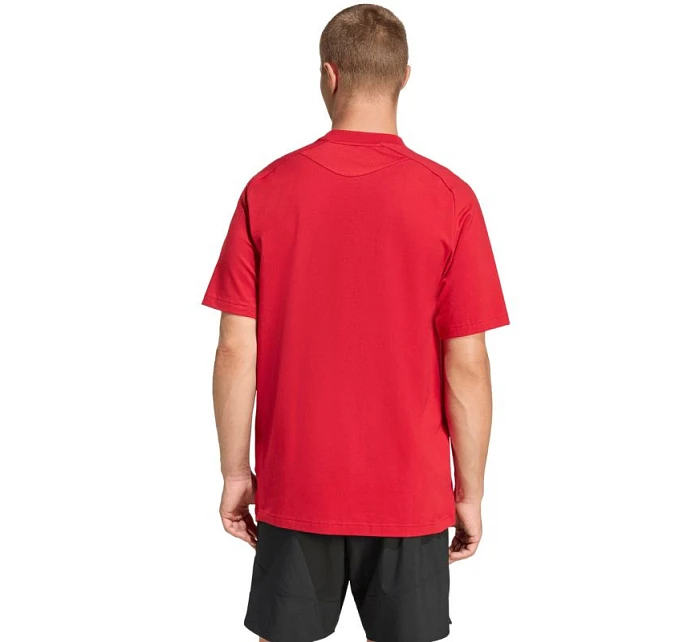 Pánské tričko adidas Tiro 26 Travel Tee červené KD1121 pánské Pánské tričko adidas Tiro 26 Travel Tee červené KD1121 pánské