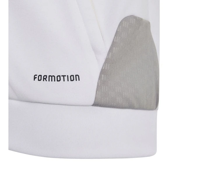 Dětská mikina adidas Tiro 26 Competition Training bílo-šedá KA7716 Dětská mikina adidas Tiro 26 Competition Training bílo-šedá KA7716