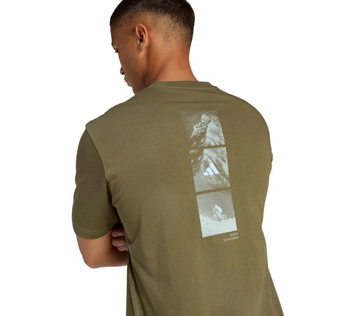Pánské tričko Outdoor Mountain Graphic Tshirt olive pánské model 22059941 - ADIDAS Pánské tričko Outdoor Mountain Graphic Tshirt olive pánské model 22059941 - ADIDAS