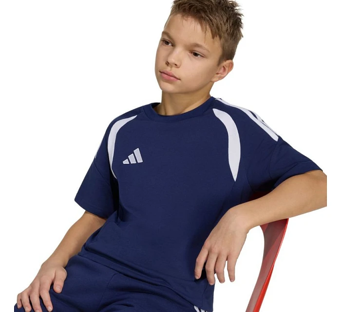 Dětské tričko Tiro 26 League Tee námořnická modrá model 22060202 - ADIDAS Dětské tričko Tiro 26 League Tee námořnická modrá model 22060202 - ADIDAS