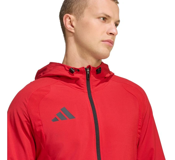 Pánská větrovka adidas Tiro 26 Travel Jacket Červená KD3337 pánské Pánská větrovka adidas Tiro 26 Travel Jacket Červená KD3337 pánské