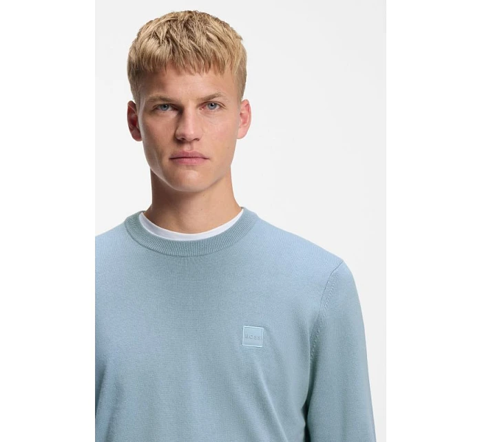 Pánská mikina Boss Knitwear Kanovano_S Light/Pastel Blue (50527583-451) Pánská mikina Boss Knitwear Kanovano_S Light/Pastel Blue (50527583-451)