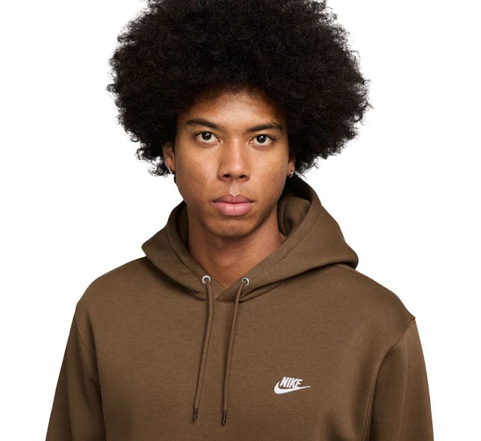 Pánská mikina Nike Club BB hnědá FN3859 235 pánské Pánská mikina Nike Club BB hnědá FN3859 235 pánské