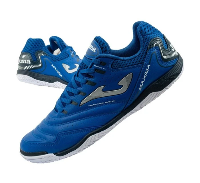 Pánská sportovní obuv Joma Maxima 2404 sálová fotbalová obuv modrá Pánská sportovní obuv Joma Maxima 2404 sálová fotbalová obuv modrá