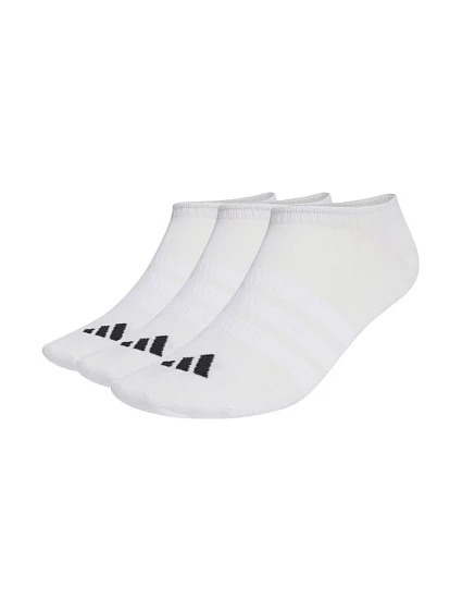 Adidas Thin&Light Sportswear No Show ponožky 3 páry bílé JZ0534 Adidas Thin&Light Sportswear No Show ponožky 3 páry bílé JZ0534