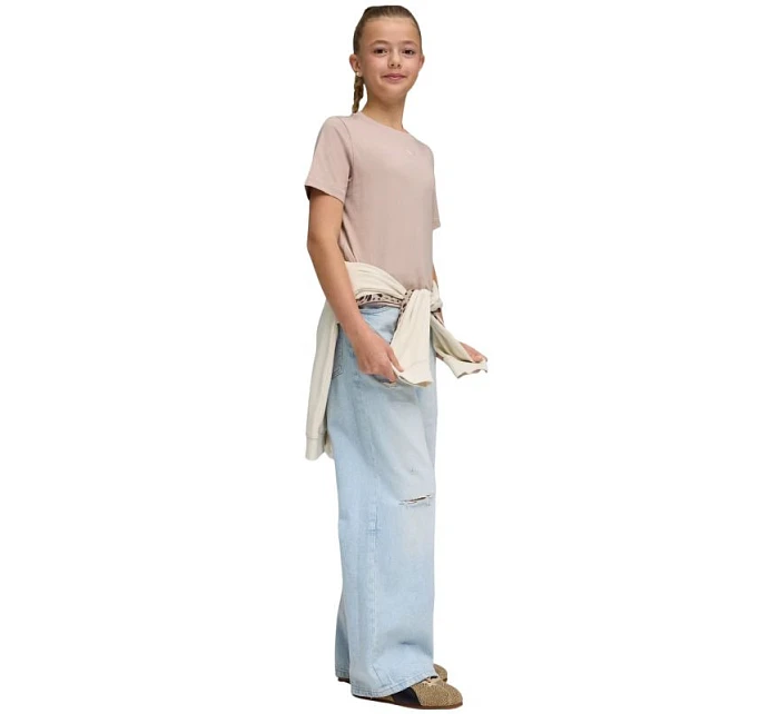 Dětské tričko Puma ESS Centered Cat Logo Tee růžové 692972 89 Dětské tričko Puma ESS Centered Cat Logo Tee růžové 692972 89