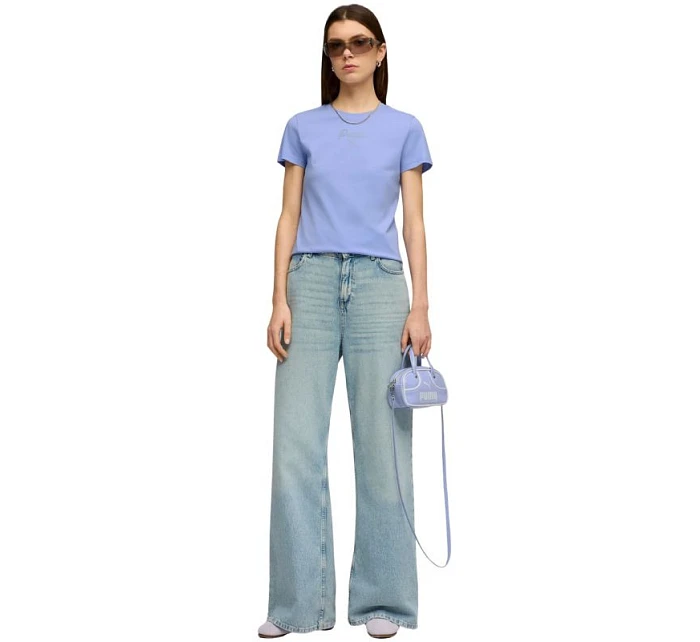 Dámské tričko Puma ESS Script Tee purple 691760 60 Dámské tričko Puma ESS Script Tee purple 691760 60