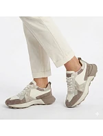 Dámské kožené sportovní polobotky béžové model 22068907 - Kobbo