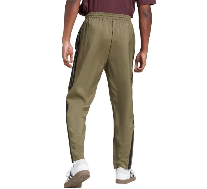 Pánské kalhoty adidas Essentials 3-Stripes Stanford Open Hem olivová JE6401 Pánské kalhoty adidas Essentials 3-Stripes Stanford Open Hem olivová JE6401