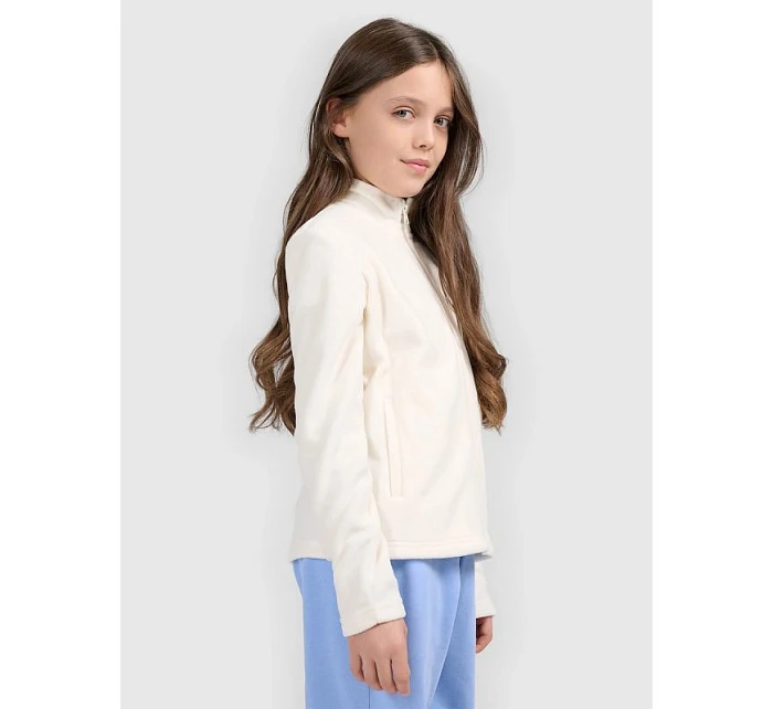 Dívčí běžný fleece s kapucí 4F 4FJRSS26TFLEF507-11S Dívčí běžný fleece s kapucí 4F 4FJRSS26TFLEF507-11S