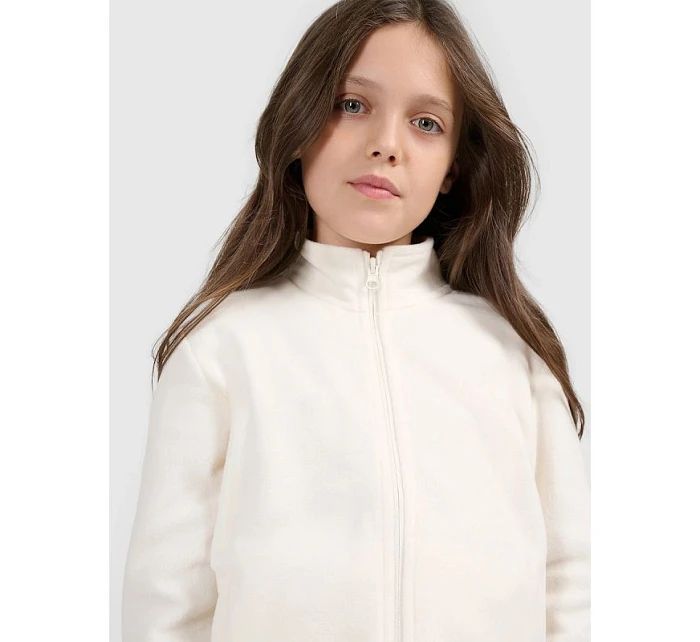 Dívčí běžný fleece s kapucí 4F 4FJRSS26TFLEF507-11S Dívčí běžný fleece s kapucí 4F 4FJRSS26TFLEF507-11S