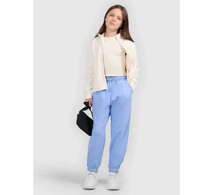 Dívčí běžný fleece s kapucí 4F 4FJRSS26TFLEF507-11S Dívčí běžný fleece s kapucí 4F 4FJRSS26TFLEF507-11S