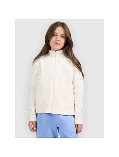 Dívčí běžný fleece s kapucí 4F 4FJRSS26TFLEF507-11S