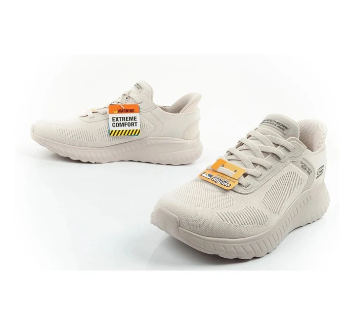 Pánská sportovní obuv Skechers Bobs Squad Chaos SLIP-INS ecru Pánská sportovní obuv Skechers Bobs Squad Chaos SLIP-INS ecru