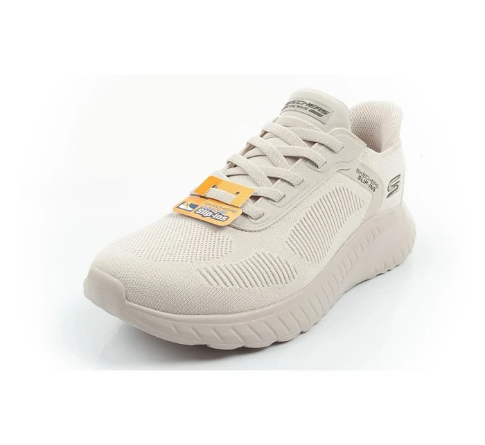 Pánská sportovní obuv Skechers Bobs Squad Chaos SLIP-INS ecru Pánská sportovní obuv Skechers Bobs Squad Chaos SLIP-INS ecru
