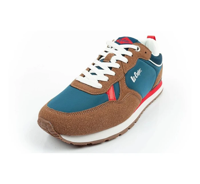 Lee Cooper sportovní obuv pánské tenisky módní pohodlné odolné tmavě modré hnědé Lee Cooper sportovní obuv pánské tenisky módní pohodlné odolné tmavě modré hnědé