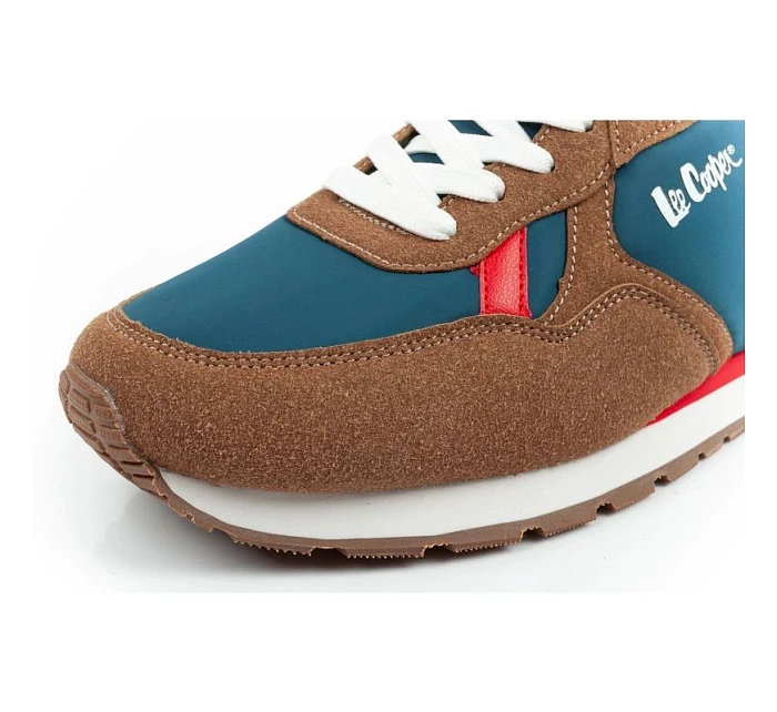 Lee Cooper sportovní obuv pánské tenisky módní pohodlné odolné tmavě modré hnědé Lee Cooper sportovní obuv pánské tenisky módní pohodlné odolné tmavě modré hnědé