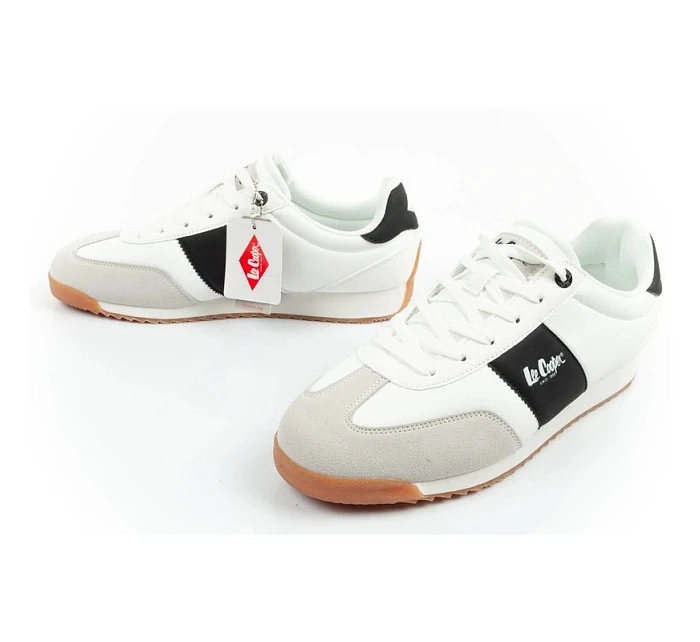 Lee Cooper sportovní obuv pánské módní pohodlné bílé tenisky Lee Cooper sportovní obuv pánské módní pohodlné bílé tenisky