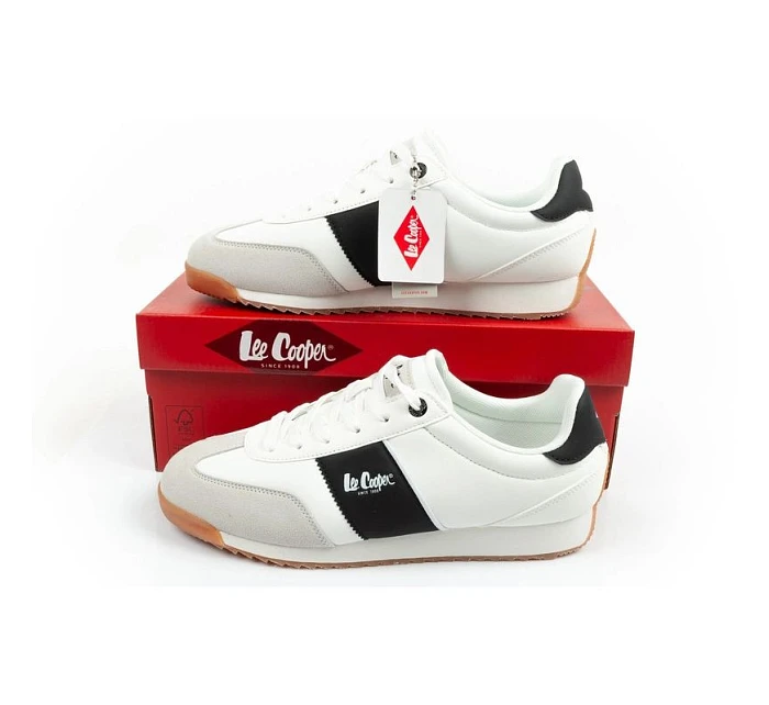 Lee Cooper sportovní obuv pánské módní pohodlné bílé tenisky Lee Cooper sportovní obuv pánské módní pohodlné bílé tenisky