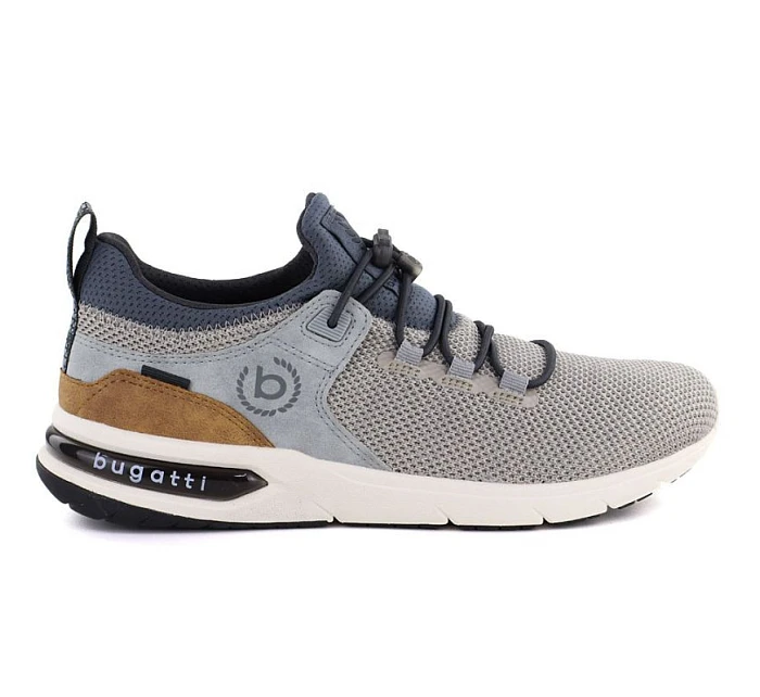 Pánské sportovní boty tenisky šedé Bugatti 342-65860-6969-5211 Pánské sportovní boty tenisky šedé Bugatti 342-65860-6969-5211