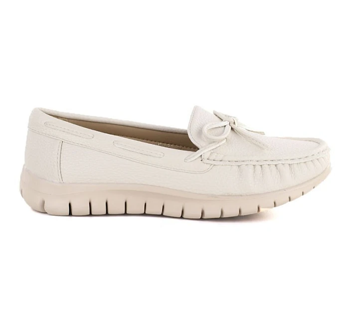 Dámské krémové polobotky Sergio Leone MK093 Dámské krémové polobotky Sergio Leone MK093