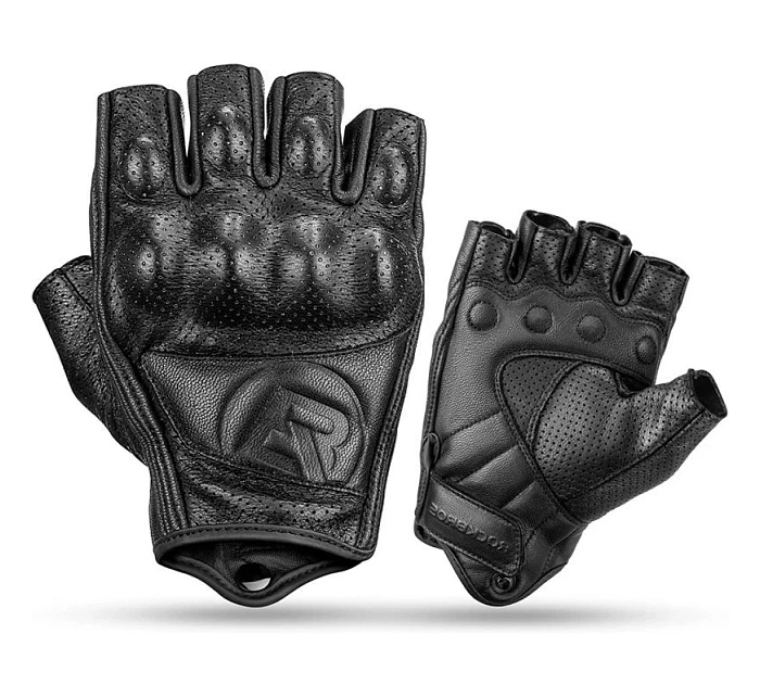 Rukavice na motorku Rockbros 16220006004 XL kožené - černé Rukavice na motorku Rockbros 16220006004 XL kožené - černé
