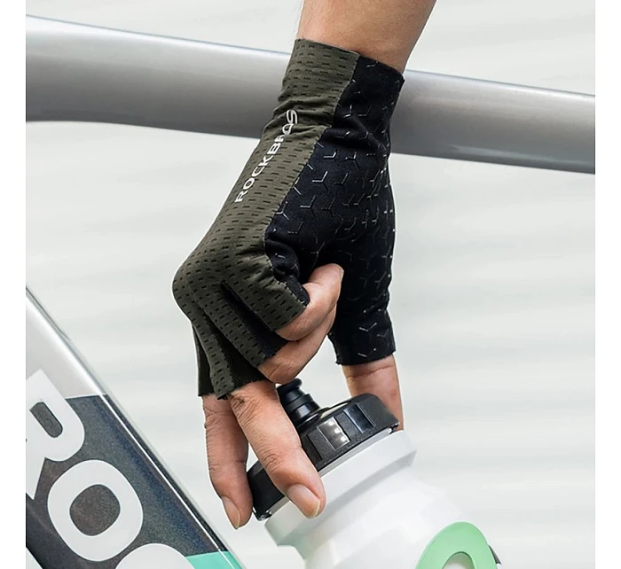 cyklistické rukavice krátké velikost: XL zelené model 22083497 - Rockbros cyklistické rukavice krátké velikost: XL zelené model 22083497 - Rockbros