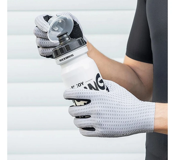 cyklistické rukavice velikost: XL zelené model 22083517 - Rockbros cyklistické rukavice velikost: XL zelené model 22083517 - Rockbros