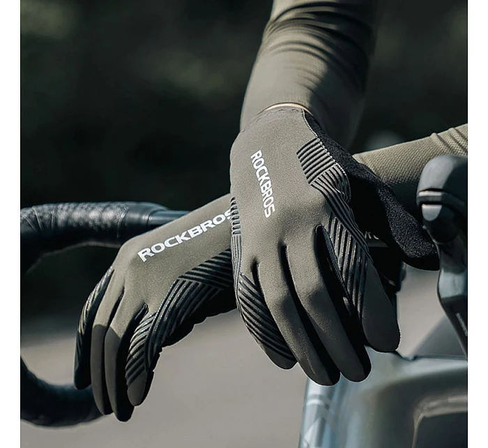 Cyklistické rukavice velikost: XL zelené model 22083562 - Rockbros Cyklistické rukavice velikost: XL zelené model 22083562 - Rockbros