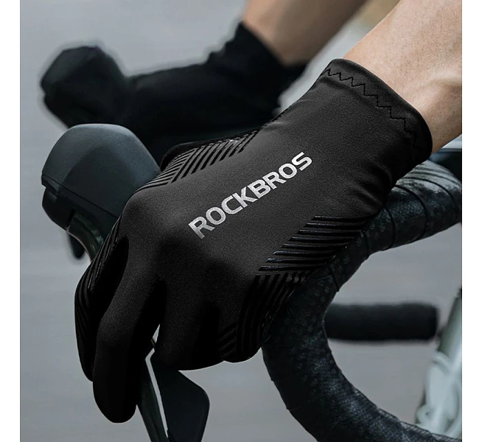 Cyklistické rukavice velikost: XXL černé model 22083566 - Rockbros Cyklistické rukavice velikost: XXL černé model 22083566 - Rockbros