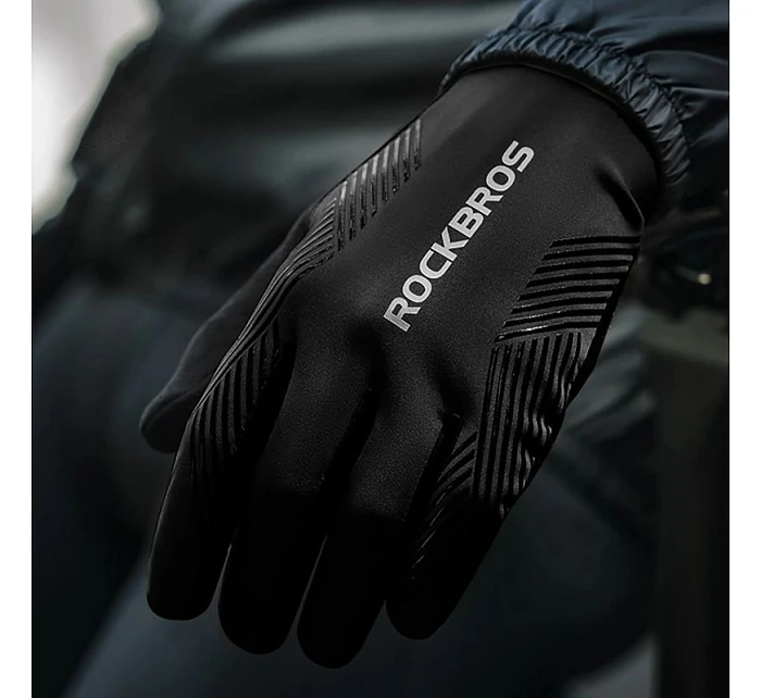 Cyklistické rukavice velikost: XXL černé model 22083566 - Rockbros Cyklistické rukavice velikost: XXL černé model 22083566 - Rockbros