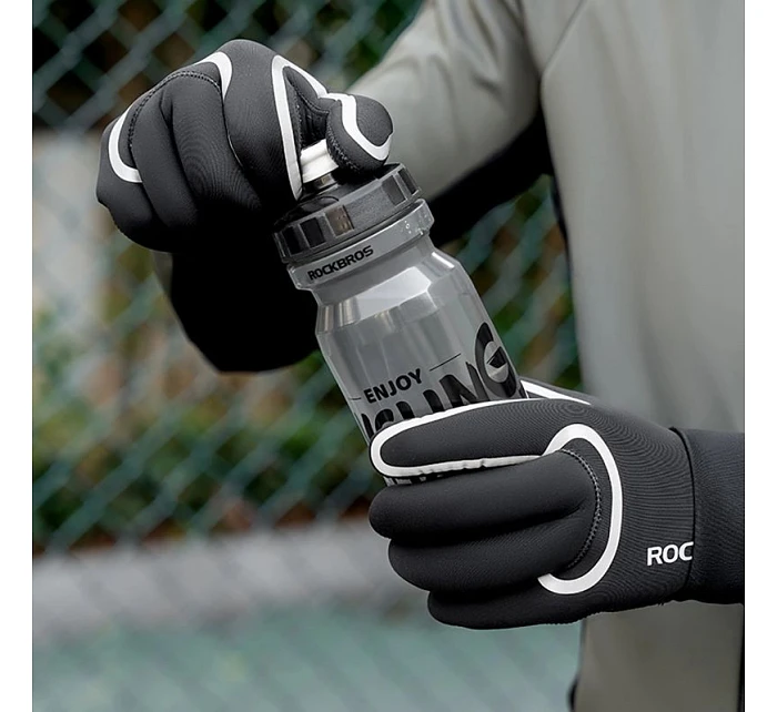 Cyklistické rukavice velikost: XXL černé model 22083574 - Rockbros Cyklistické rukavice velikost: XXL černé model 22083574 - Rockbros