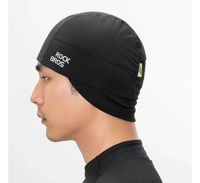 Rockbros M015 zimní oboustranná cyklistická čepice velikost 54-61 cm - černá Rockbros M015 zimní oboustranná cyklistická čepice velikost 54-61 cm - černá