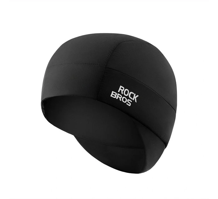 Rockbros M015 zimní oboustranná cyklistická čepice velikost 54-61 cm - černá Rockbros M015 zimní oboustranná cyklistická čepice velikost 54-61 cm - černá