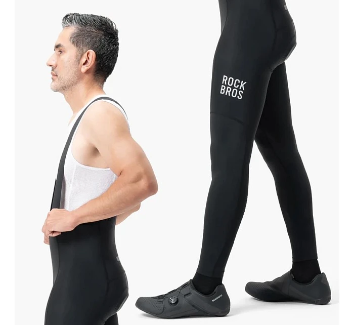 dlouhé cyklistické kalhoty se šlemi s Velikost M černé model 22114049 - Rockbros dlouhé cyklistické kalhoty se šlemi s Velikost M černé model 22114049 - Rockbros