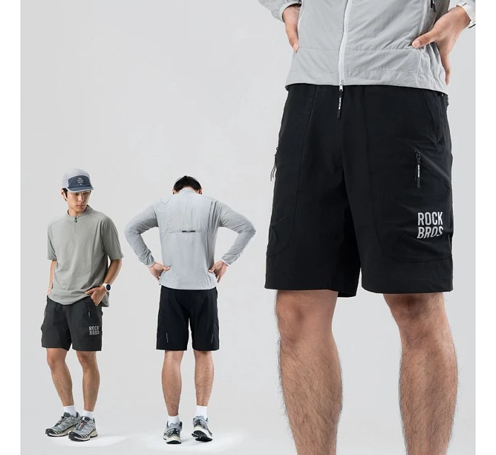 Rockbros šortky YDDK015 s páskem velikost L - černé Rockbros šortky YDDK015 s páskem velikost L - černé