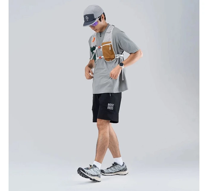 Rockbros šortky YDDK015 s páskem velikost XXL - černé Rockbros šortky YDDK015 s páskem velikost XXL - černé