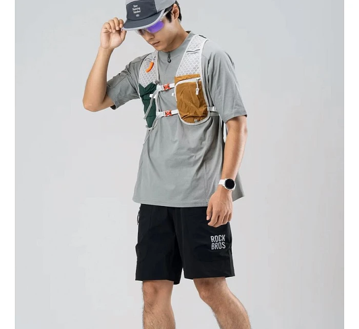 Rockbros šortky YDDK015 s páskem velikost XXL - černé Rockbros šortky YDDK015 s páskem velikost XXL - černé