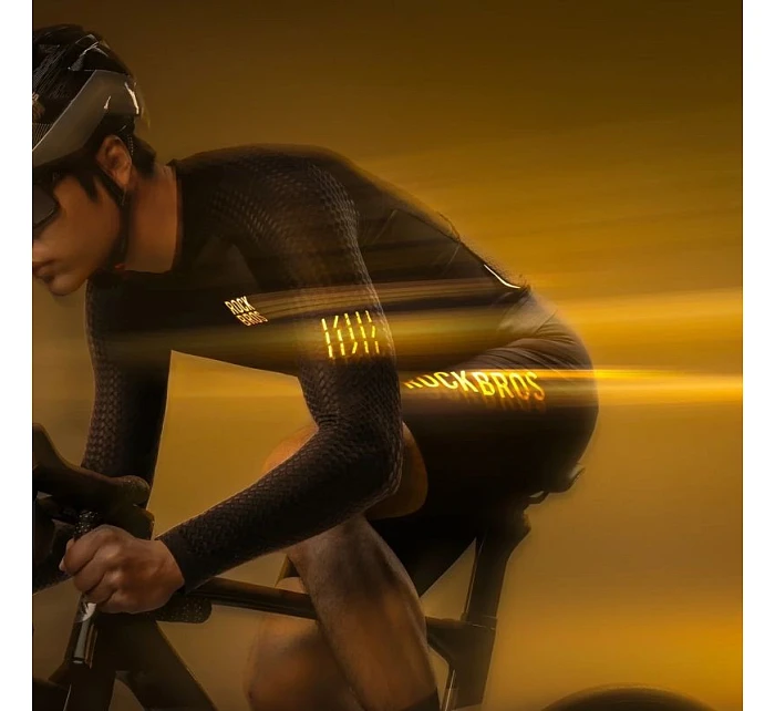 model 22114123 Cyklistický dres s dlouhým rukávem Diamond velikost S černý - Rockbros model 22114123 Cyklistický dres s dlouhým rukávem Diamond velikost S černý - Rockbros