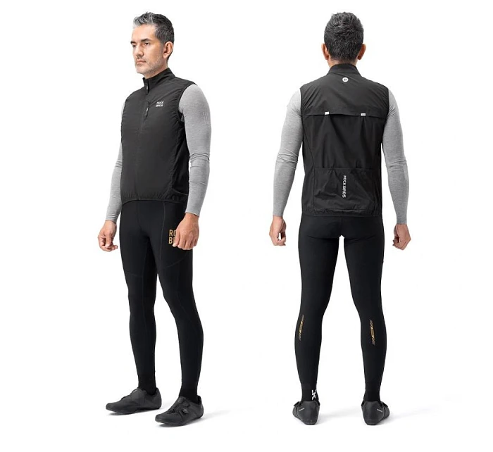 Termální vesta Rockbros MJ012 velikost XL - černá Termální vesta Rockbros MJ012 velikost XL - černá