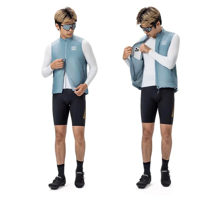 větruodolná vesta velikost M modrá model 22114171 - Rockbros větruodolná vesta velikost M modrá model 22114171 - Rockbros