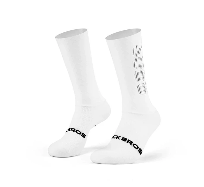 Cyklistické ponožky Rockbros velikost 43-46 - bílé Cyklistické ponožky Rockbros velikost 43-46 - bílé