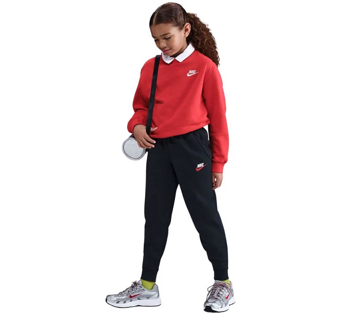 Dětské kalhoty Nike Sportswear Club Fleece černé FD3008 015 Dětské kalhoty Nike Sportswear Club Fleece černé FD3008 015