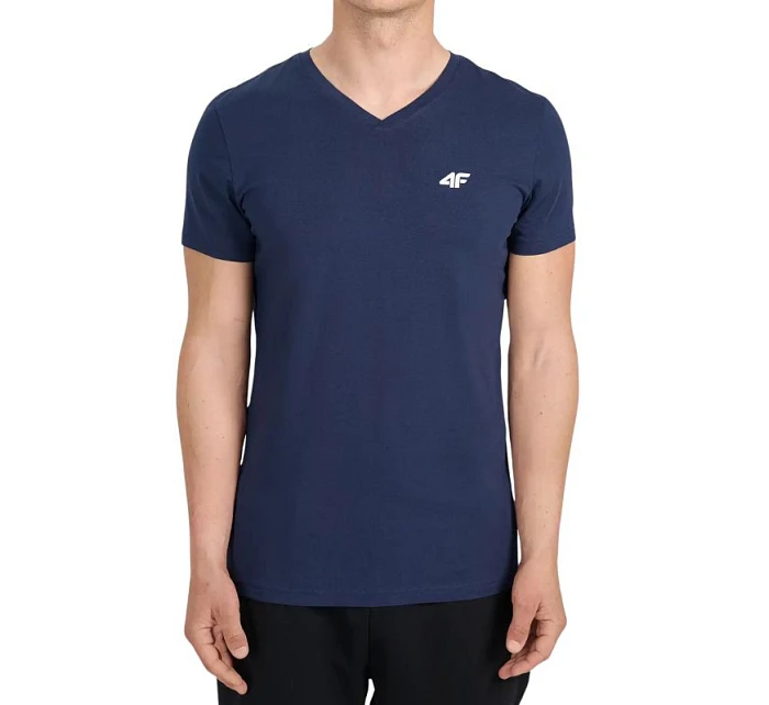 Pánské tričko 4F M3339 navy blue 4FWMM00TTSHM3339 31S pánské Pánské tričko 4F M3339 navy blue 4FWMM00TTSHM3339 31S pánské